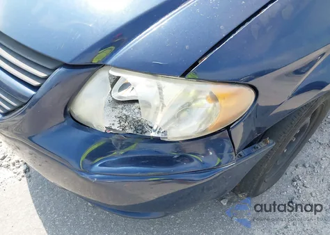 2006 Dodge Grand Caravan Se из США, поврежденный, VIN 1D4GP24E06B649860